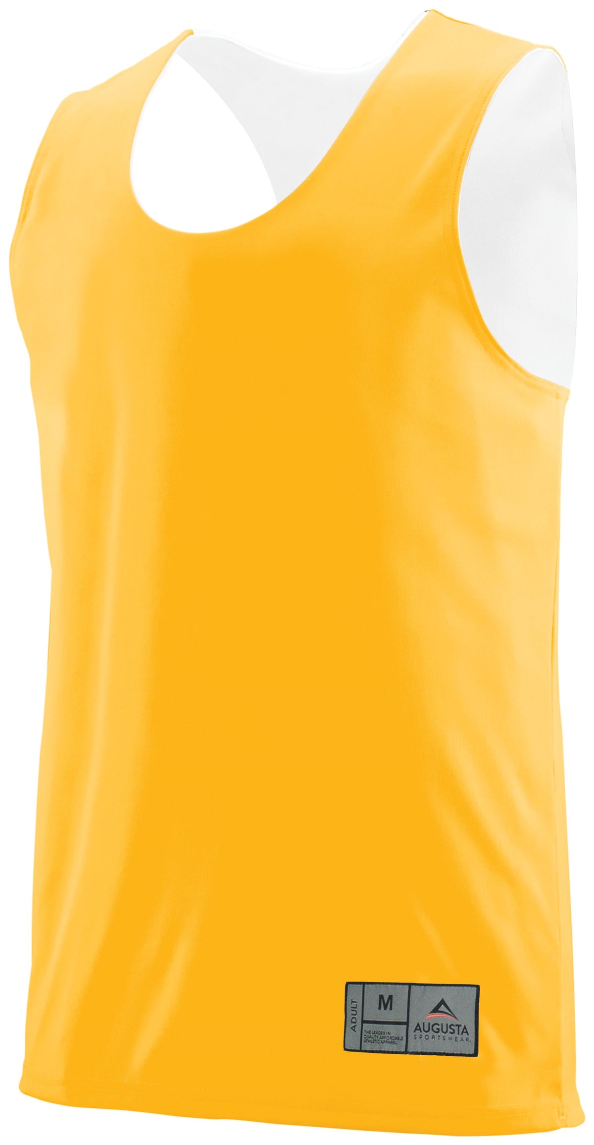 Reversible Wicking Jersey - GOLD/WHITE