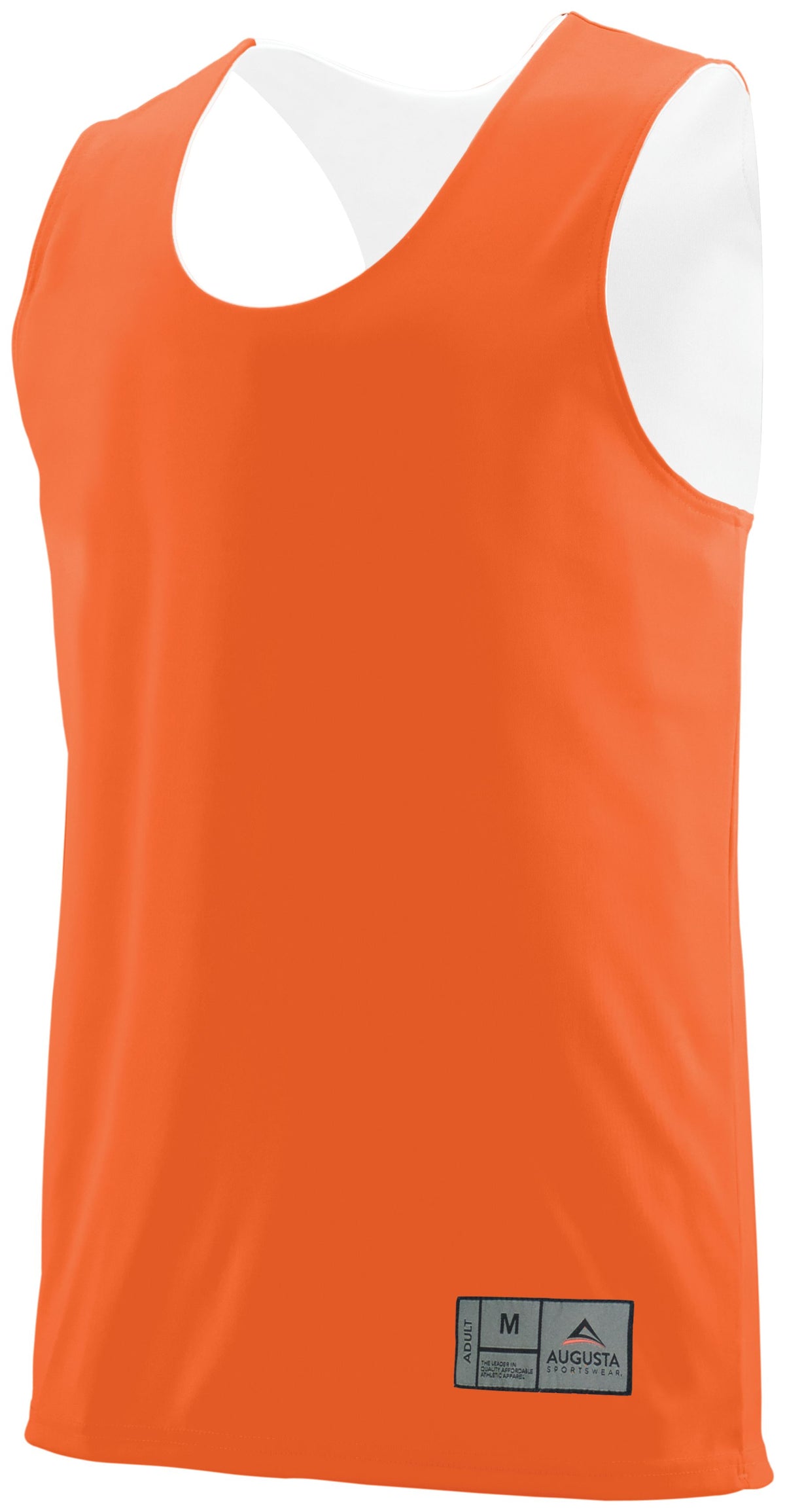 Reversible Wicking Jersey - ORANGE/WHITE