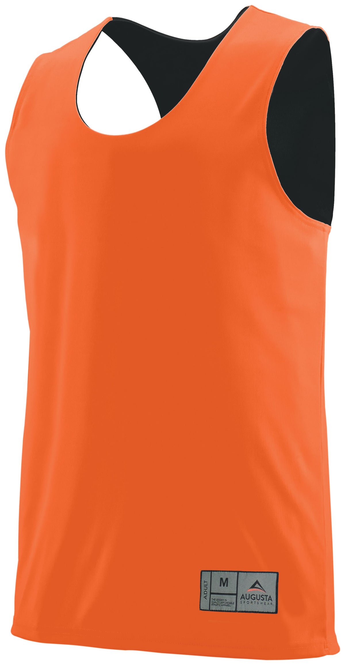 Reversible Wicking Jersey - ORANGE/BLACK
