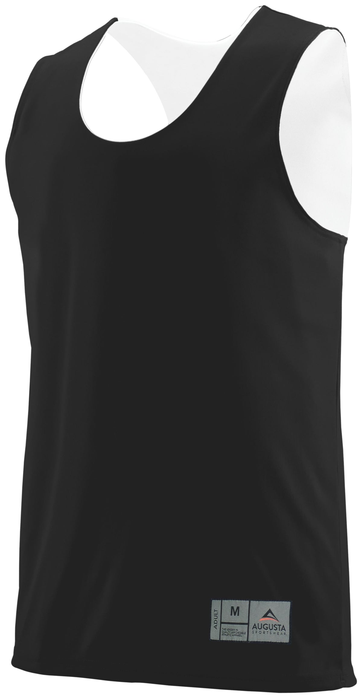 Reversible Wicking Jersey - BLACK/WHITE