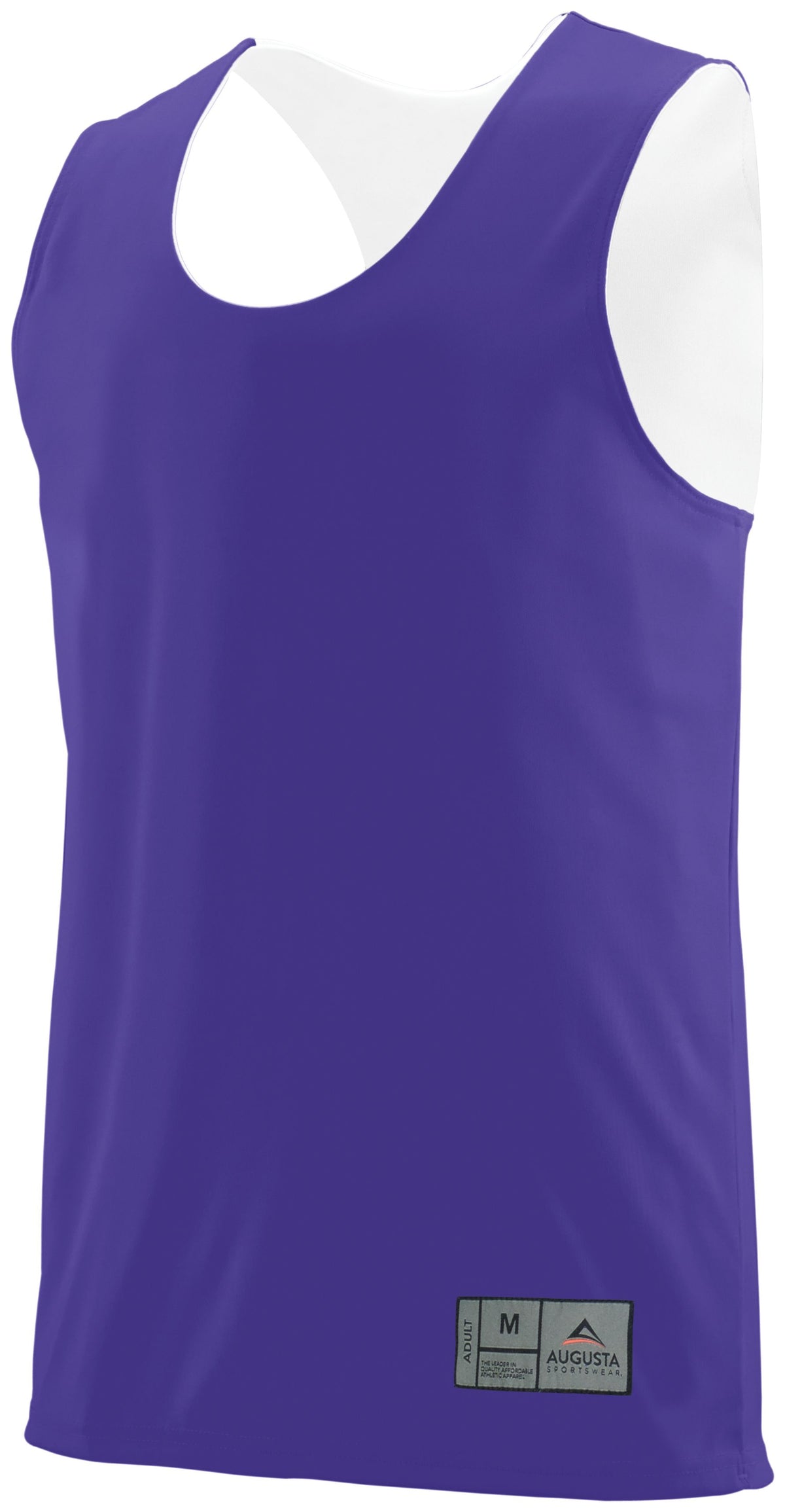 Reversible Wicking Jersey - PURPLE/WHITE