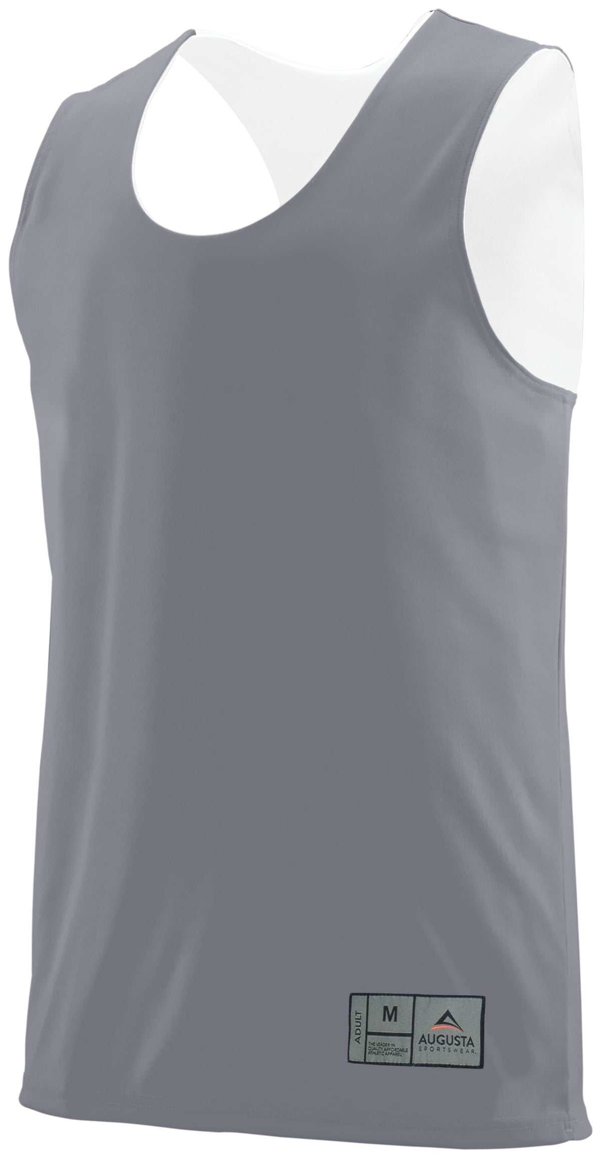 Reversible Wicking Jersey - GRAPHITE/WHITE