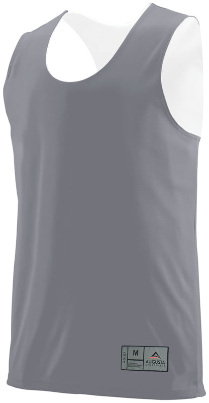 Reversible Wicking Jersey - GRAPHITE/WHITE