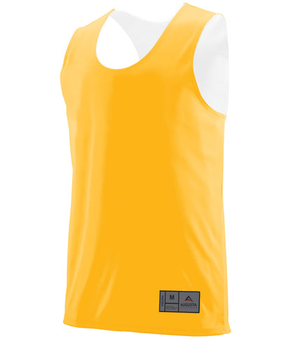 Youth Reversible Wicking Jersey - GOLD/WHITE