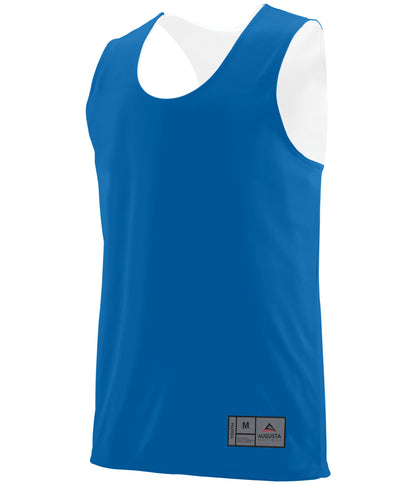 Youth Reversible Wicking Jersey - ROYAL/WHITE