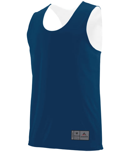 Youth Reversible Wicking Jersey - NAVY/WHITE