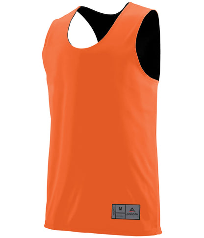 Youth Reversible Wicking Jersey - ORANGE/BLACK