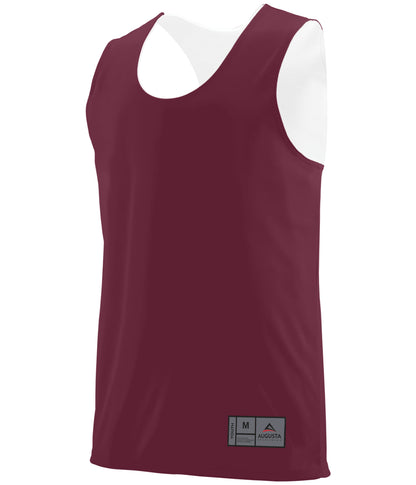 Youth Reversible Wicking Jersey - MAROON/WHITE
