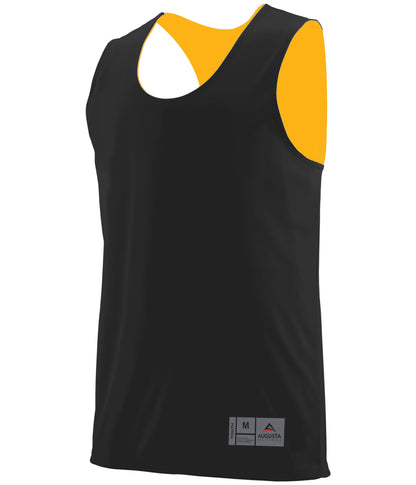 Youth Reversible Wicking Jersey - BLACK/GOLD