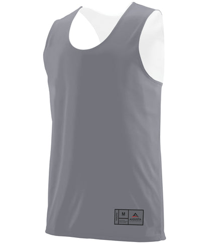 Youth Reversible Wicking Jersey - GRAPHITE/WHITE