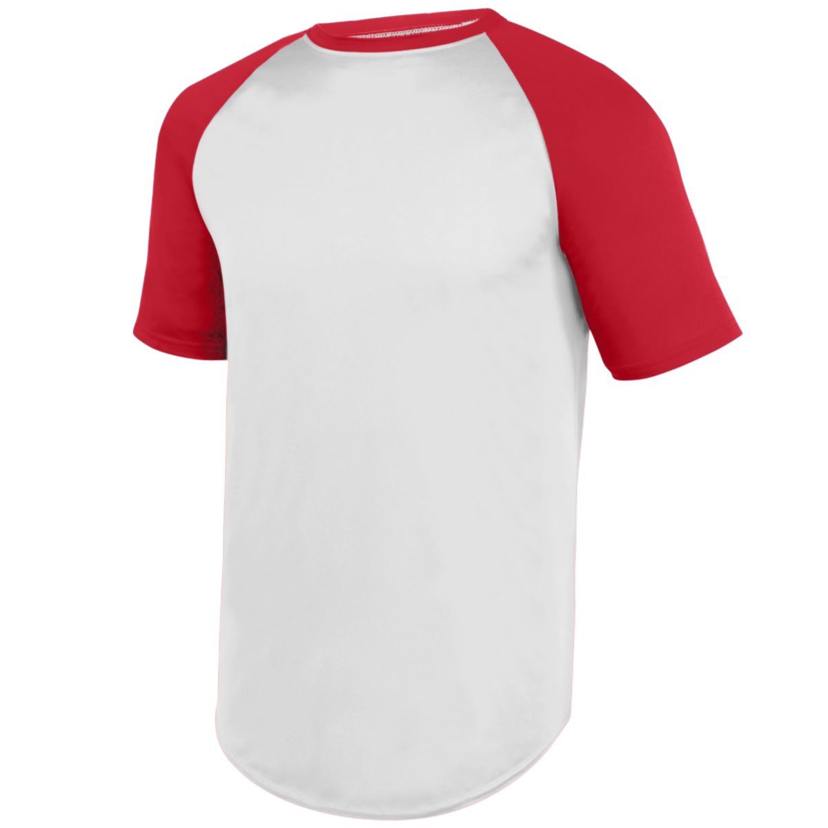 Youth Attain Diamond Jersey - WHITE/RED