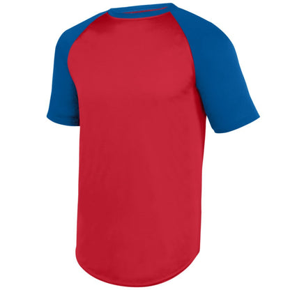 Youth Attain Diamond Jersey - RED/ROYAL