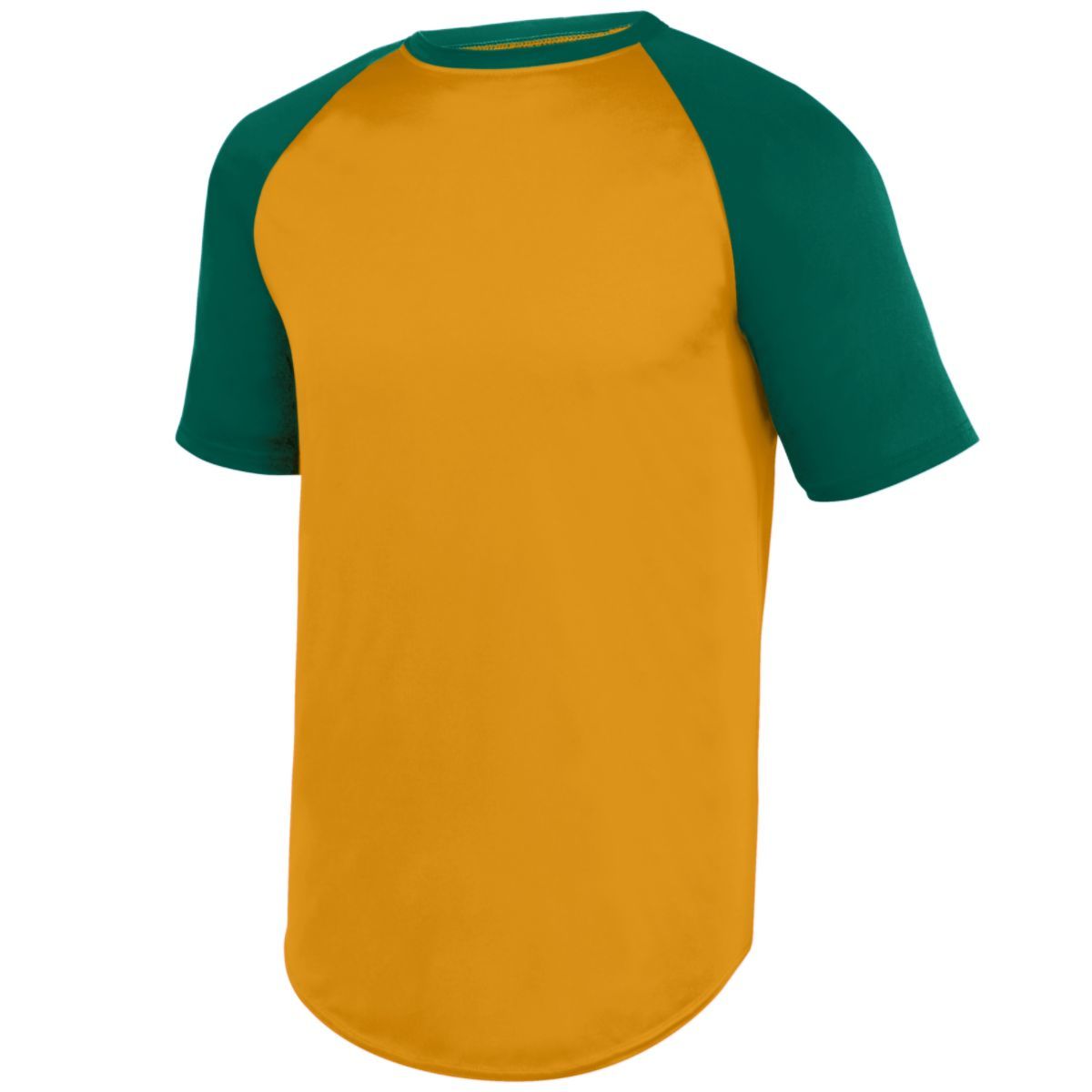 Youth Attain Diamond Jersey - GOLD/DARK GREEN