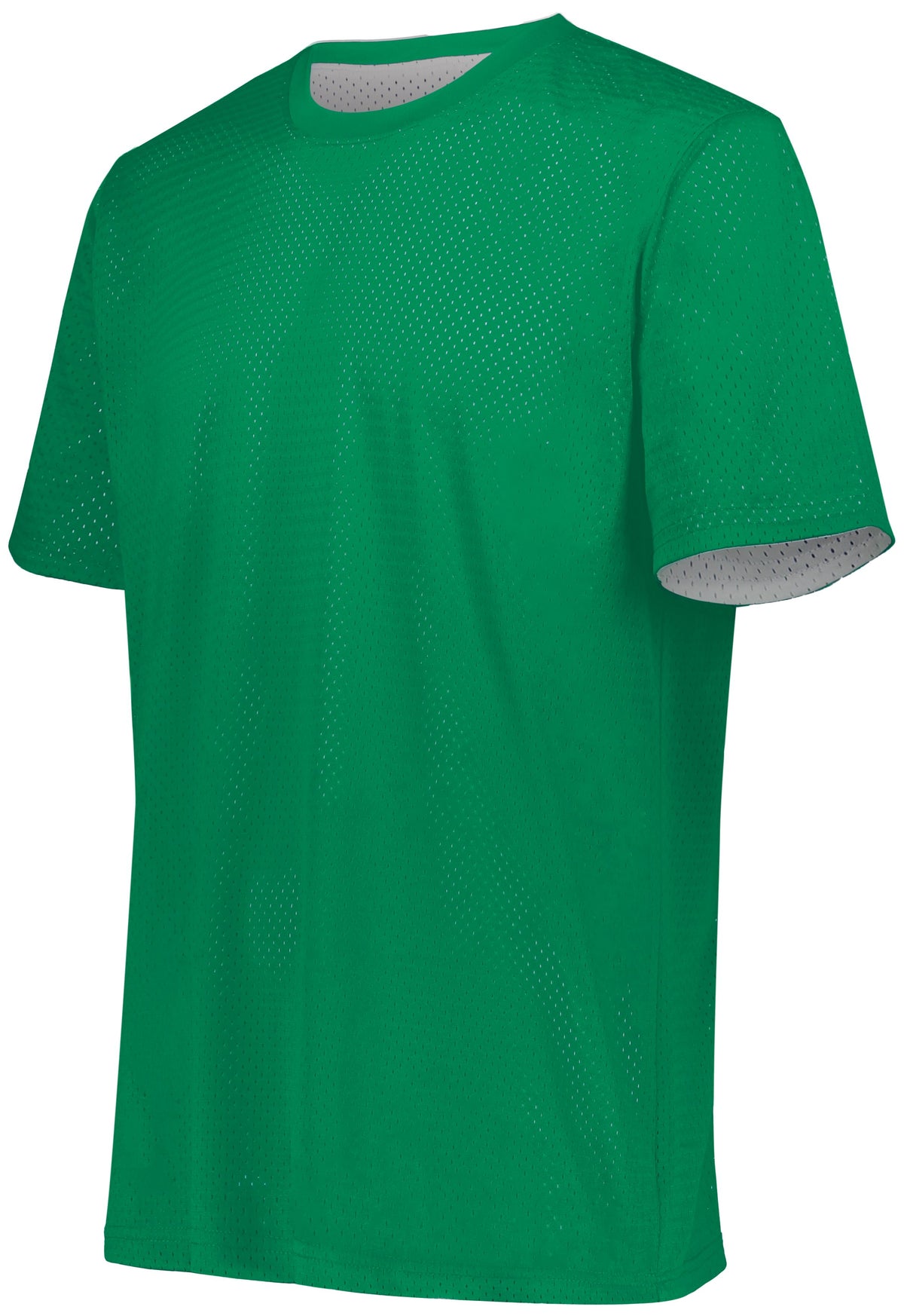 Short Sleeve Mesh Reversible Jersey - KELLY/WHITE