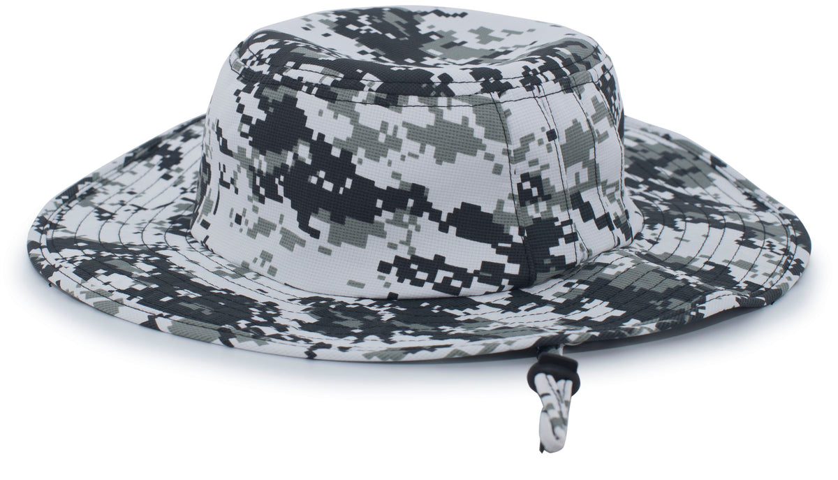 Manta Ray Boonie Hat - Snow Digi Camo