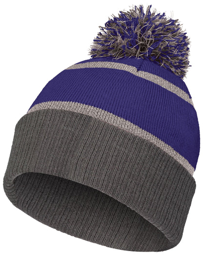 Reflective Beanie - Purple/Carbon
