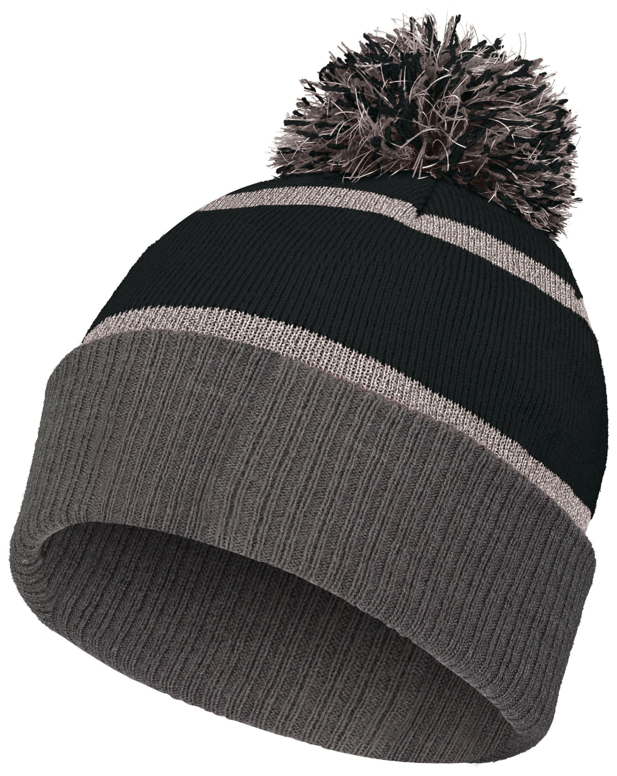 Reflective Beanie - Black/Carbon