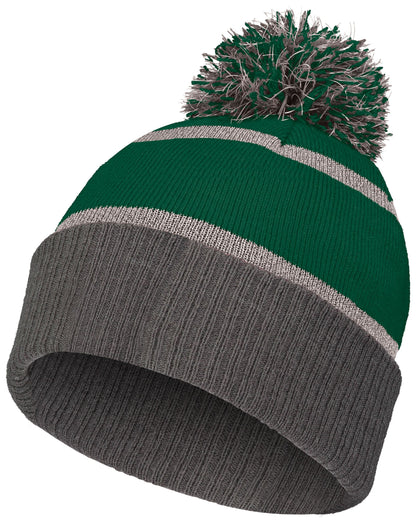 Reflective Beanie - Forest/Carbon