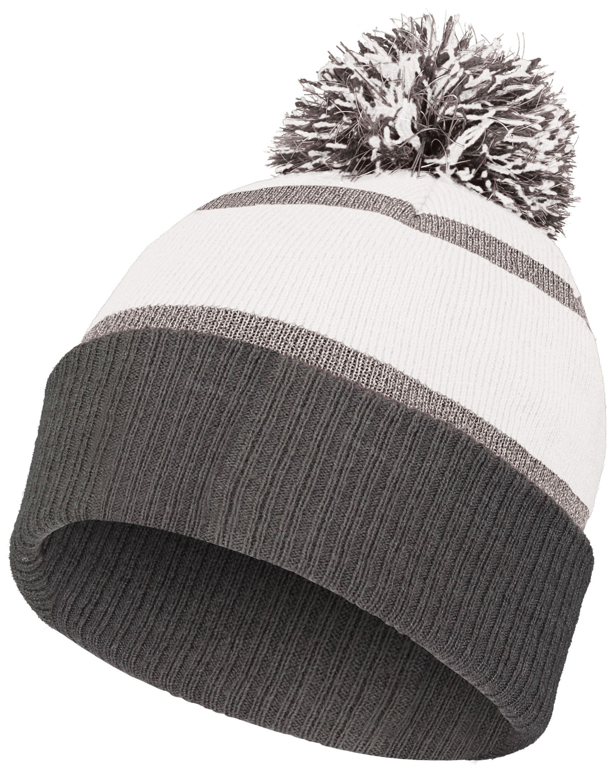 Reflective Beanie - White/Carbon