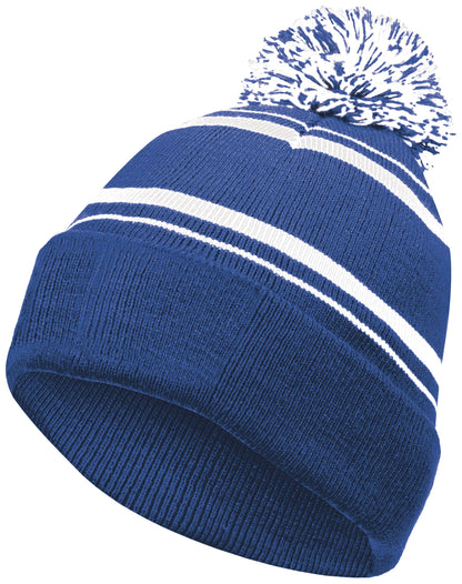 Homecoming Beanie - Royal/White