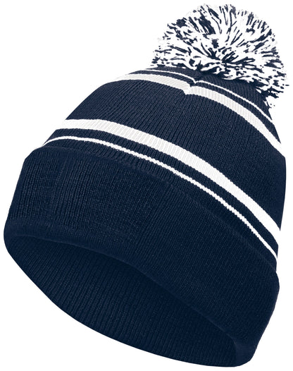 Homecoming Beanie - Navy/White