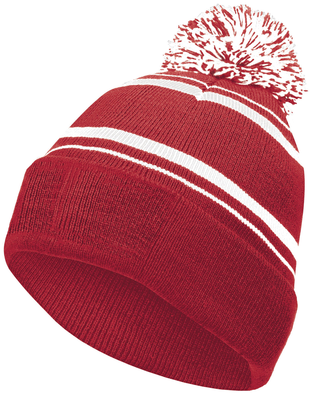 Homecoming Beanie - Scarlet/White