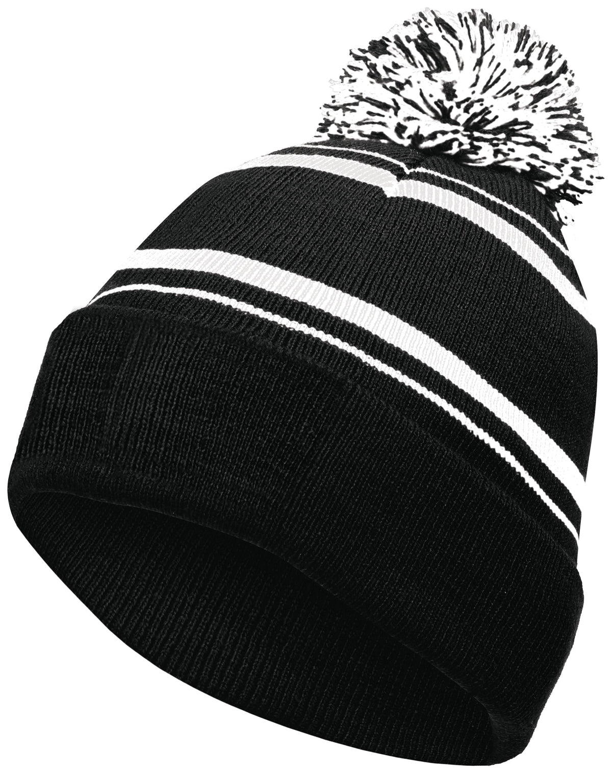 Homecoming Beanie - Black/White