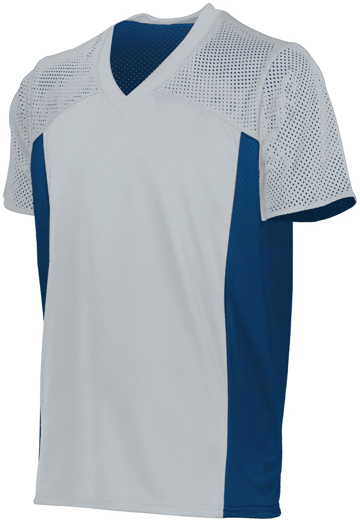 Youth Reversible Flag Football Jersey - SILVER/NAVY