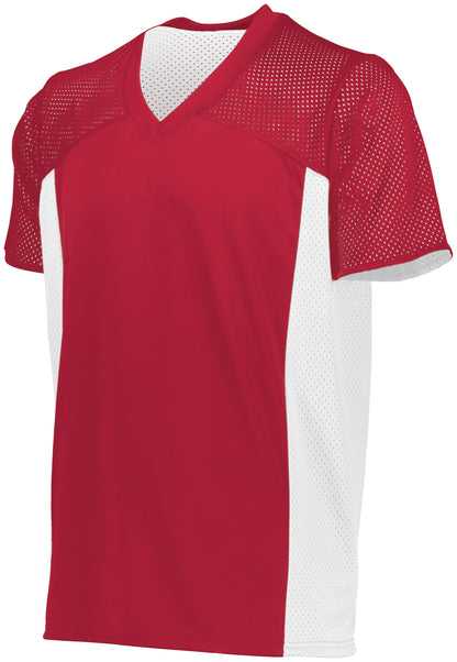 Reversible Flag Football Jersey - SCARLET/WHITE