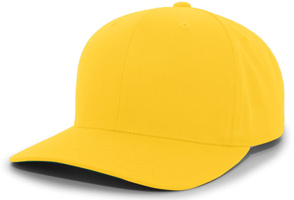 Cotton-Poly Hook-And-Loop Adjustable Cap - Gold