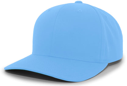 Cotton-Poly Hook-And-Loop Adjustable Cap - Columbia Blue