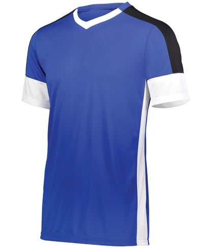 Youth Wembley Soccer Jersey - ROYAL/WHITE/BLACK
