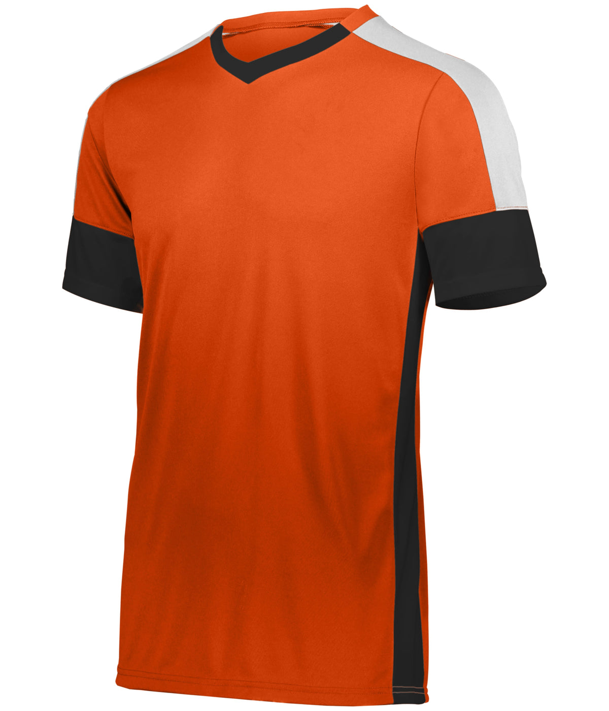 Youth Wembley Soccer Jersey - ORANGE/BLACK/WHITE
