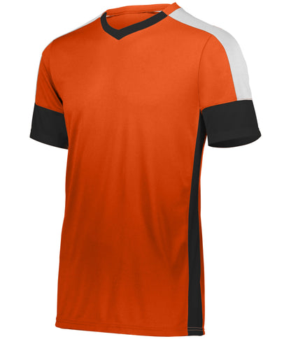 Youth Wembley Soccer Jersey - ORANGE/BLACK/WHITE
