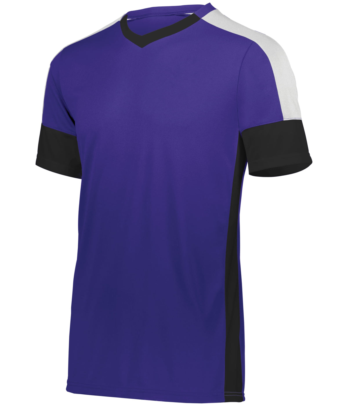 Youth Wembley Soccer Jersey - PURPLE/BLACK/WHITE