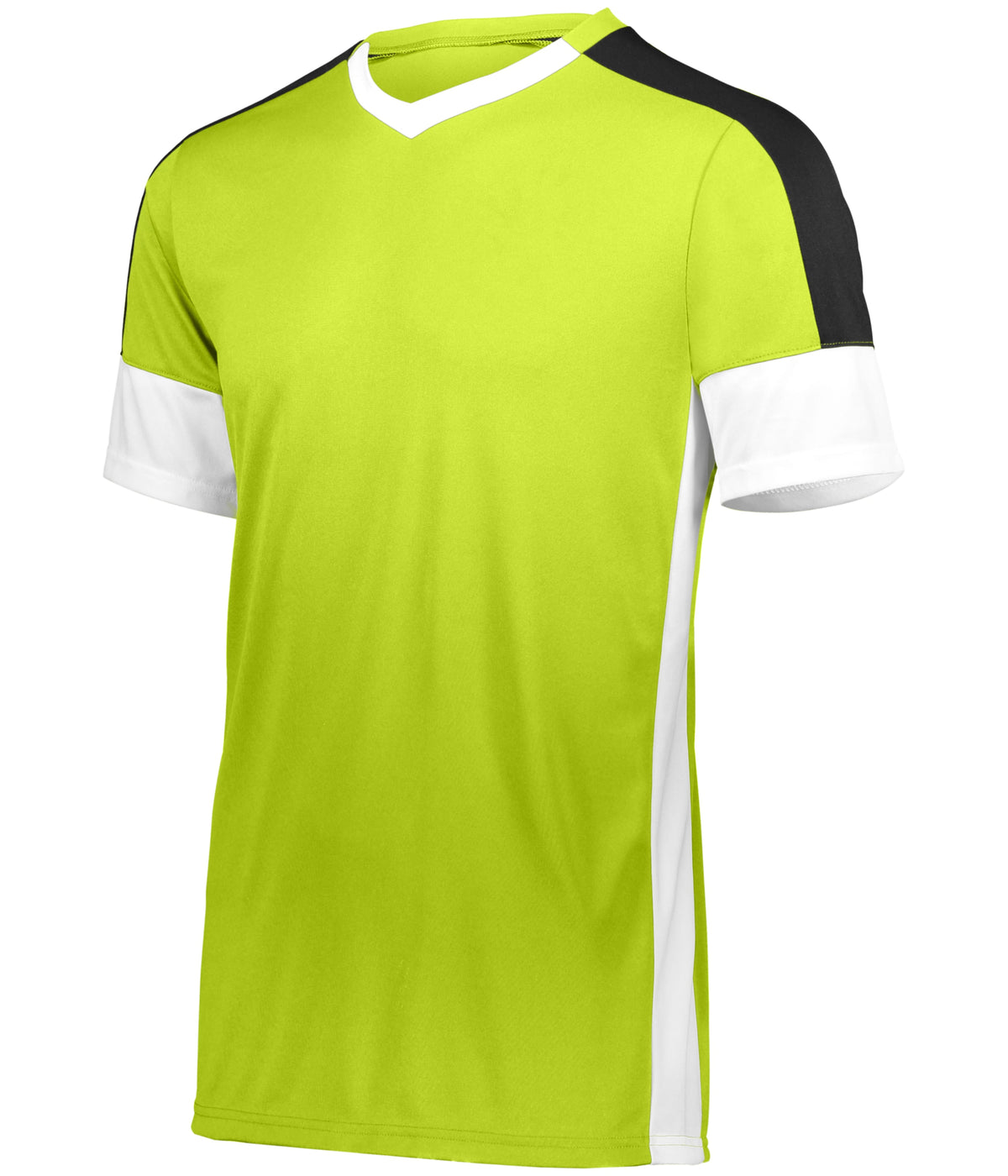 Wembley Soccer Jersey - LIME/WHITE/BLACK