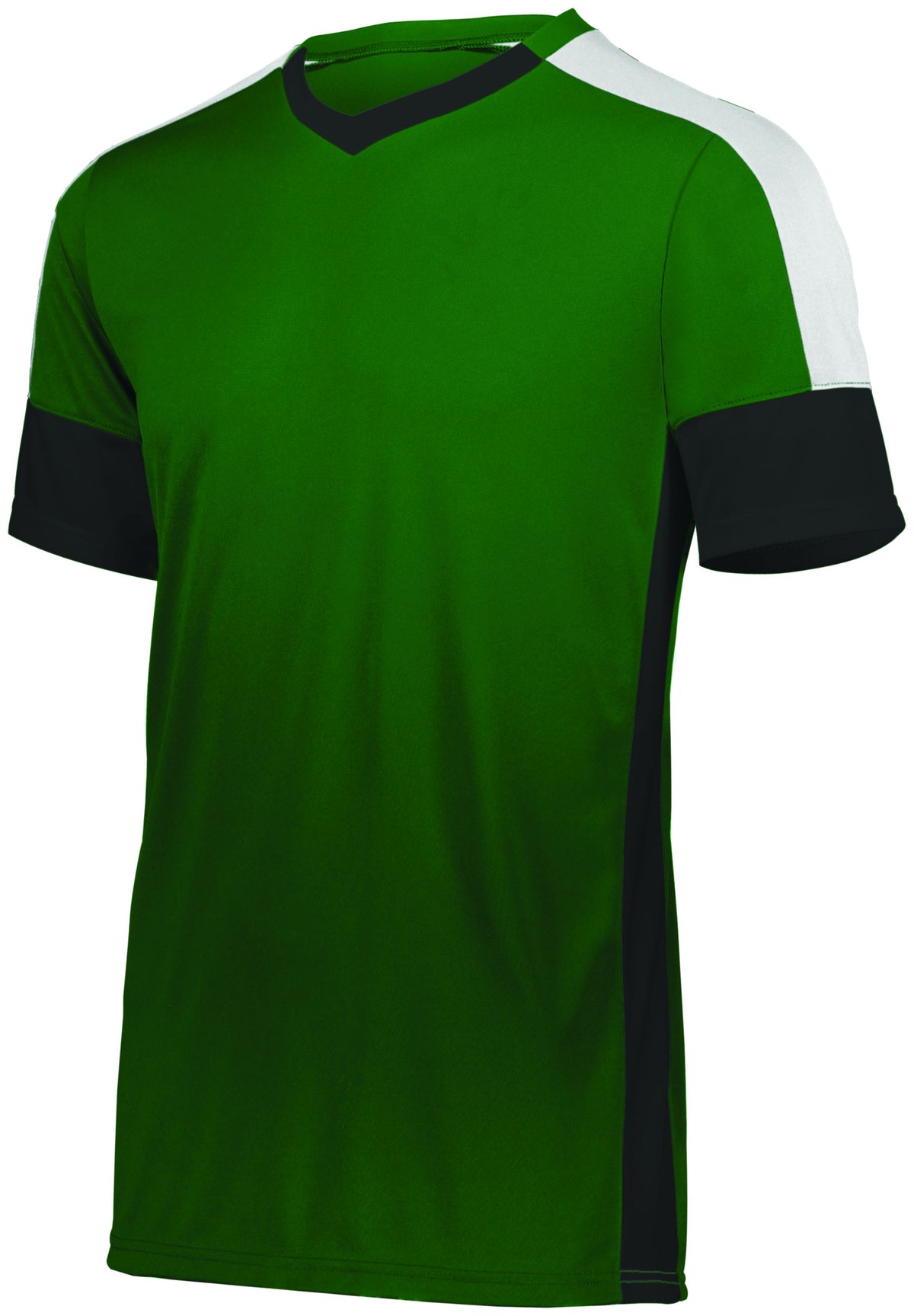 Youth Wembley Soccer Jersey - FOREST/BLACK/WHITE
