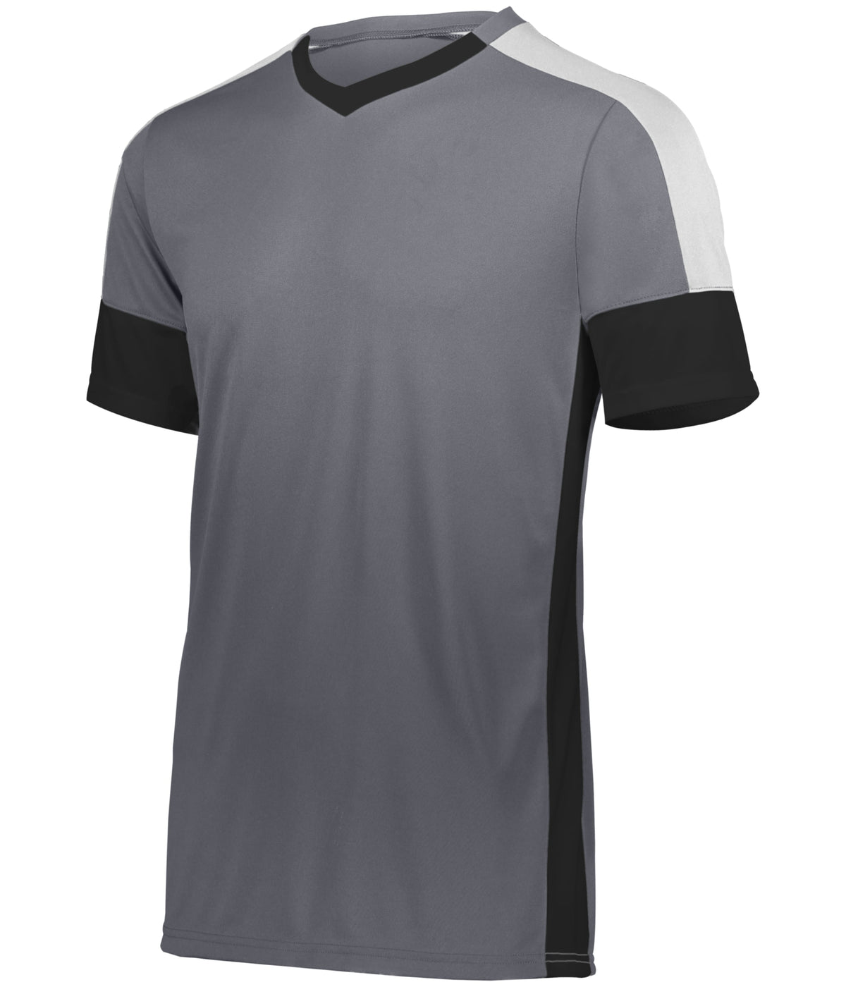 Youth Wembley Soccer Jersey - GRAPHITE/BLACK/WHITE