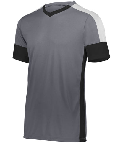 Wembley Soccer Jersey - GRAPHITE/BLACK/WHITE