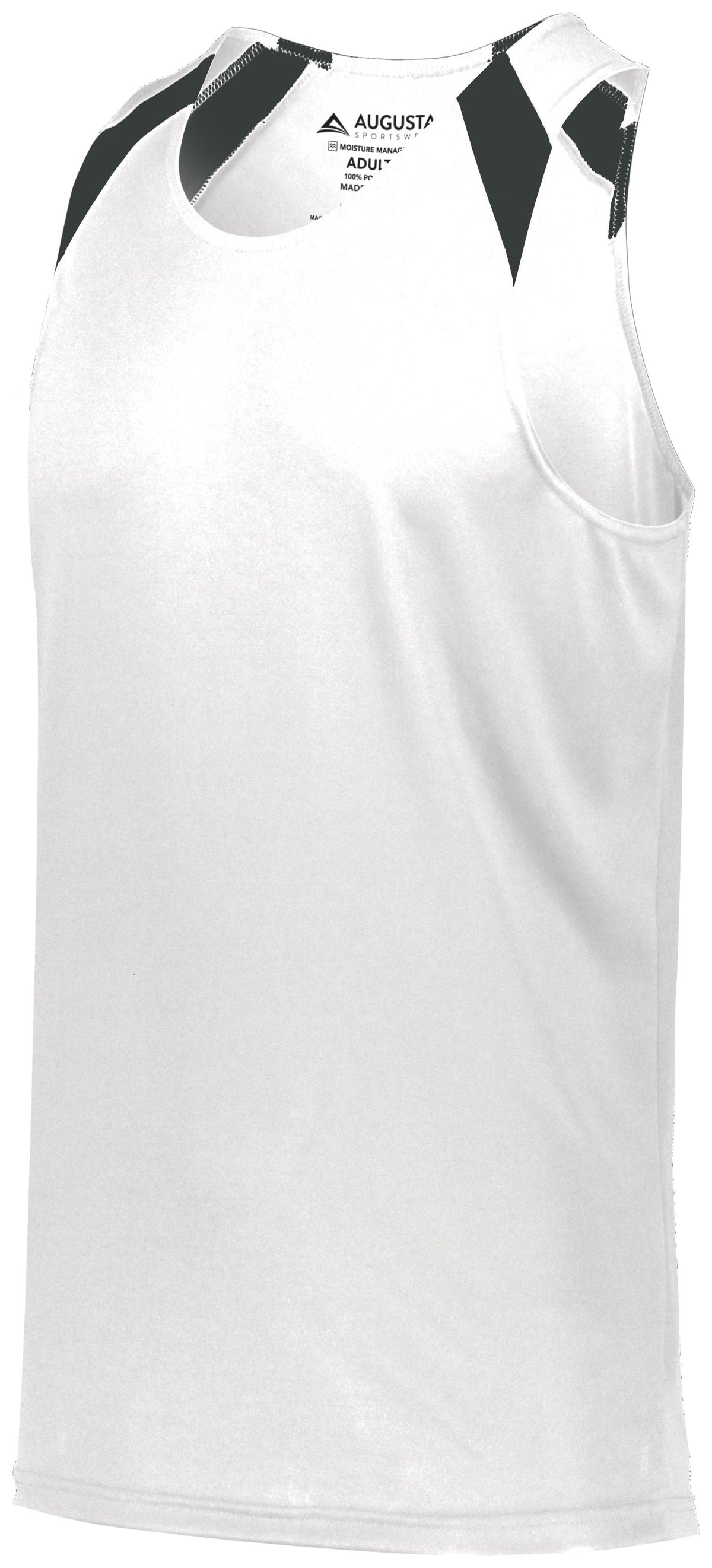 Overspeed Track Jersey - WHITE/BLACK