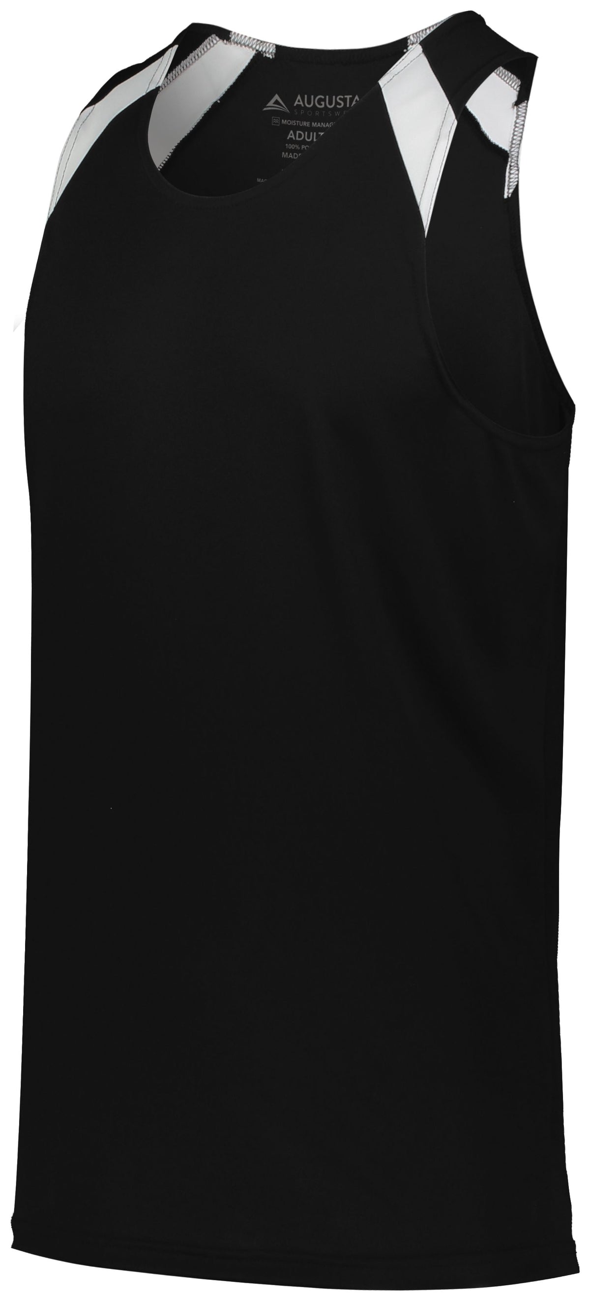 Youth Overspeed Track Jersey - BLACK/WHITE
