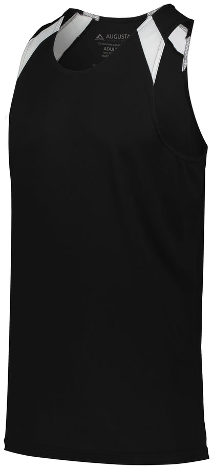 Overspeed Track Jersey - BLACK/WHITE