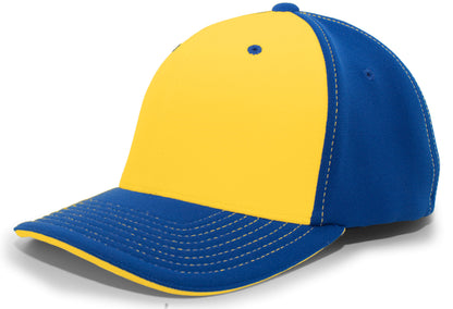 M2 Performance PacFlex Contrast Cap - Gold/Royal/Royal