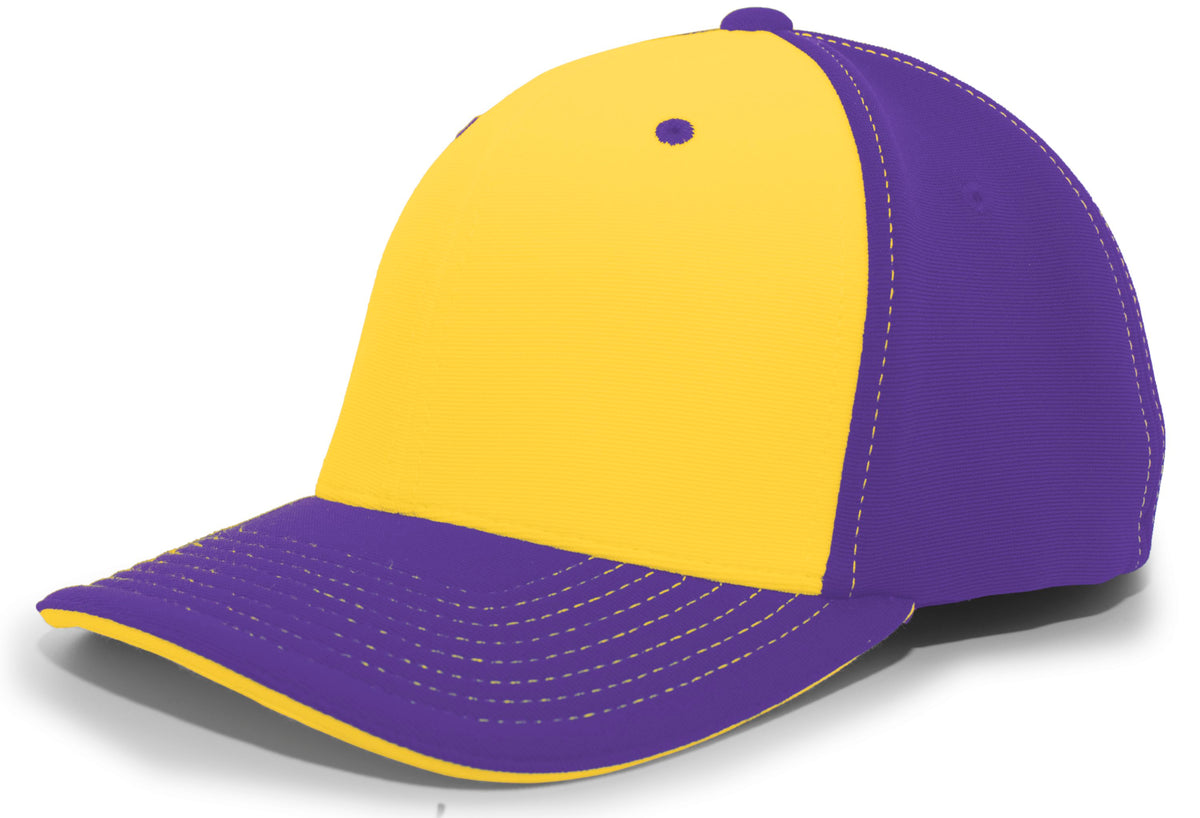 M2 Performance PacFlex Contrast Cap - Gold/Purple/Purple