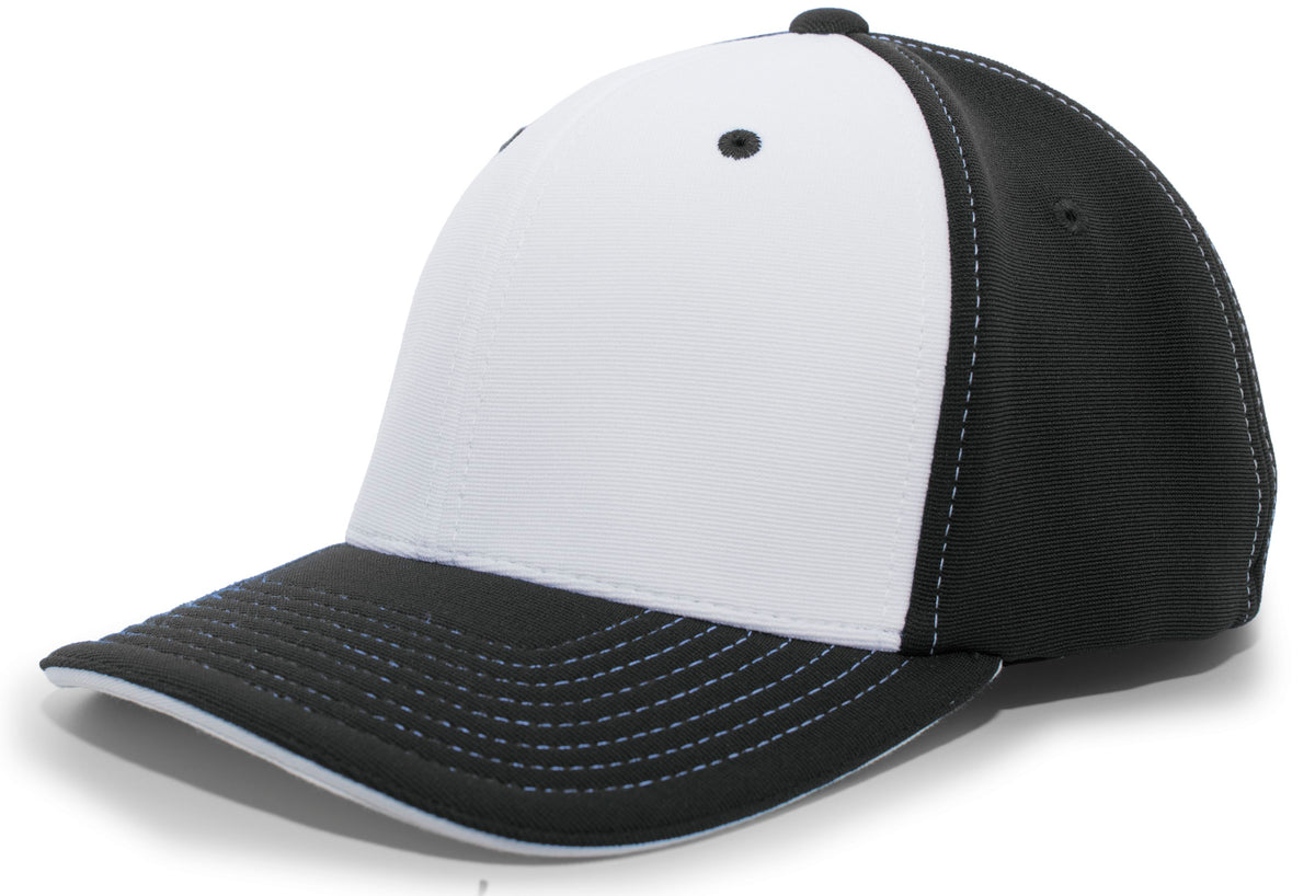 M2 Performance PacFlex Contrast Cap - White/Black/Black
