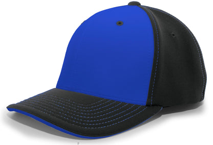 M2 Performance PacFlex Contrast Cap - Royal/Black/Black