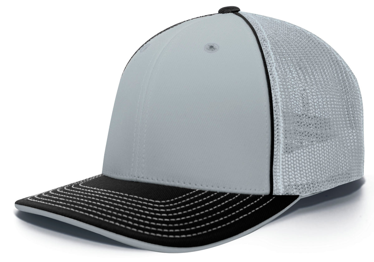 Trucker PacFlex Cap - Silver/Black