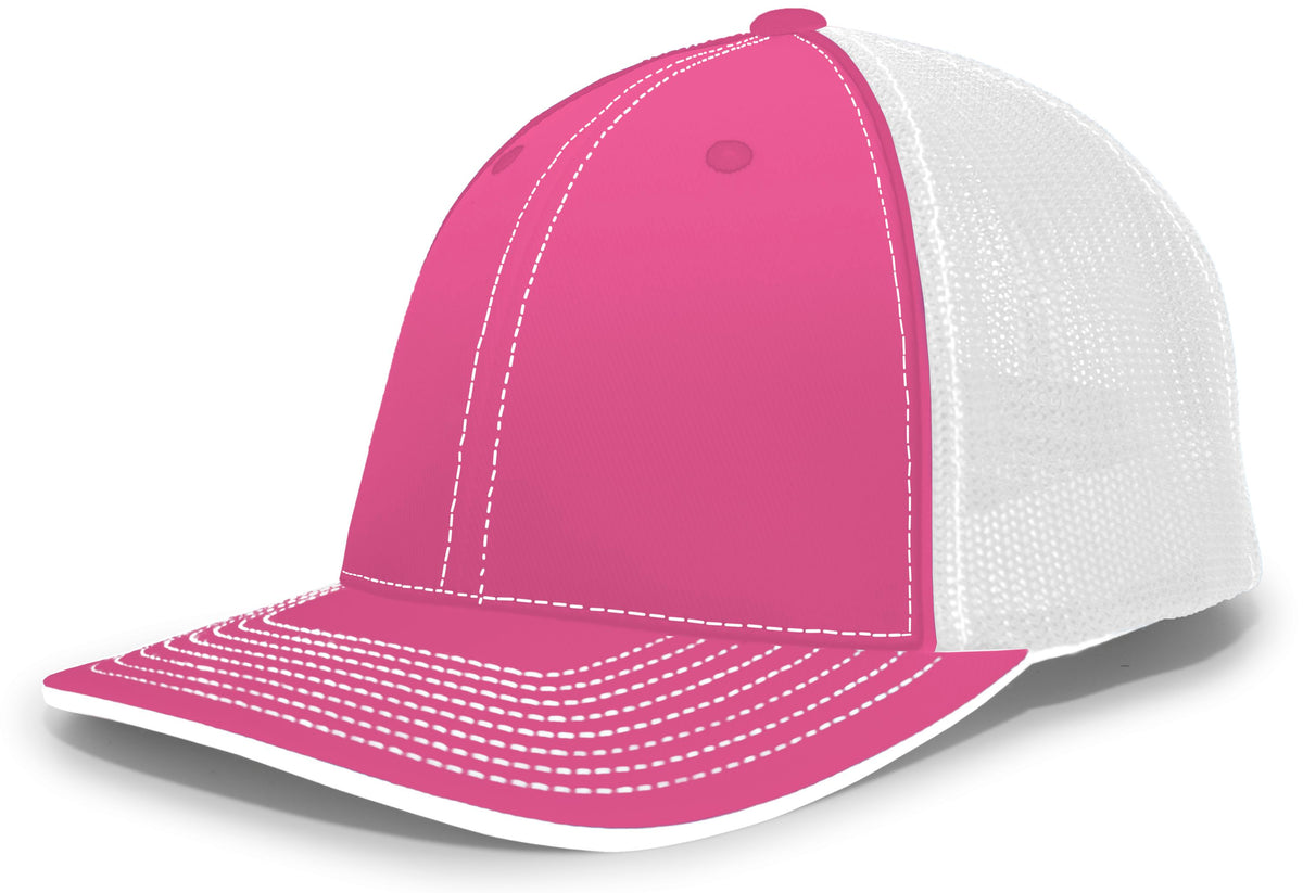 Trucker PacFlex Cap - Pink/White/Pink