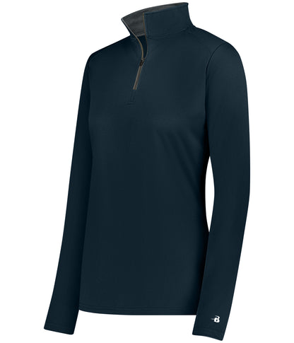 LADIES B-CORE 1/4 ZIP PULLOVER