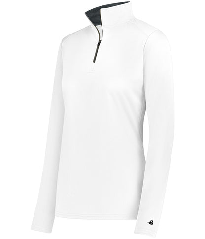 LADIES B-CORE 1/4 ZIP PULLOVER